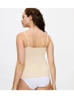 Feel of Modal Spaghetti Top - YELLOW - TRIUMPH YELLOW - TRIUMPH