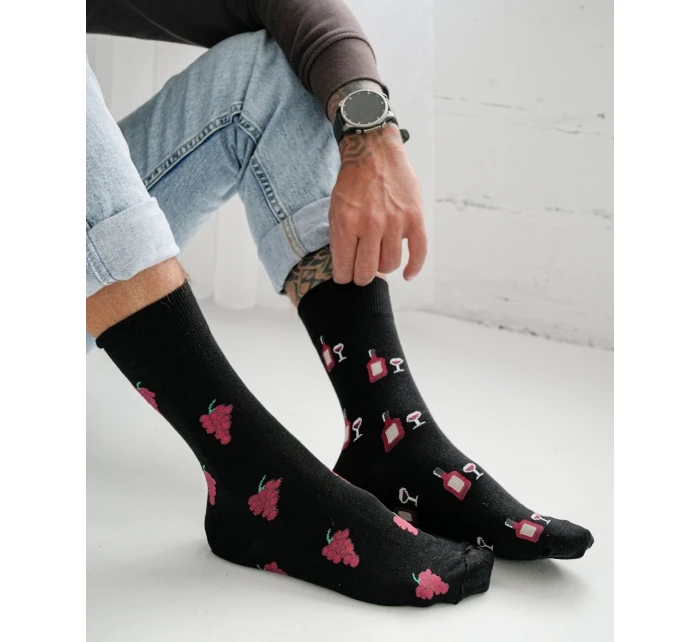 Milena Avangard ponožky 0125-137 Víno do páru 39-46