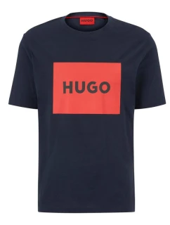 Pánské tričko Hugo Boss na léto tmavě modré (50467952-405)