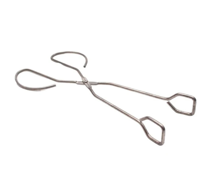 GRILOVACÍ KLEŠTĚ 27 CM DLOUHÉ STŘÍBRNÉ