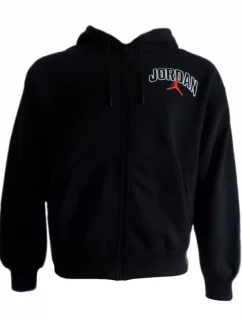 Air Jordan Brooklyn Fleece Full-Zip Hoodie Black - IB7908-010 pánské