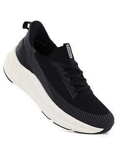 Dámské sportovní polobotky na platformě černé Kobbo Vinceza 102421