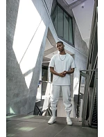 Build your Brand BY 102 Oversize tričko z těžké bavlny 56.0102 blanc white Build your Brand BY 102 Oversize tričko z těžké bavlny 56.0102 blanc white