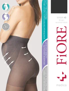 Mama 40 den model 18031385 kolor:black - Fiore