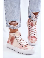 Dámské tenisky High Big Star model 21608963 - Big Star Shoes Dámské tenisky High Big Star model 21608963 - Big Star Shoes