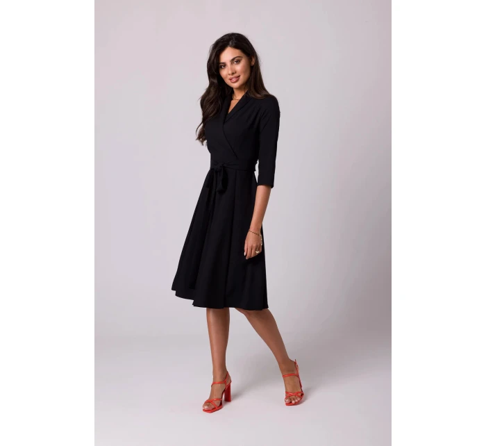 Dámské šaty B255 černé - BeWear Dámské šaty B255 černé - BeWear