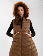 Dámská vesta RV KZ model 20976121 hnědá - FPrice