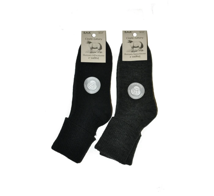 Dámské netlačící ponožky 3540 model 18783352 - Intenso Dámské netlačící ponožky 3540 model 18783352 - Intenso