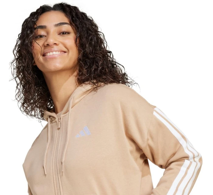 Mikina s kapucí adidas Essentials 3-Stripes Full-Zip Fleece Hood W JX7706 Mikina s kapucí adidas Essentials 3-Stripes Full-Zip Fleece Hood W JX7706