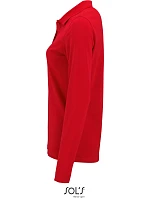 SOL'S Perfect LSL Women Dámské piqué polo s dlouhým rukávem model 22522206 red SOL'S Perfect LSL Women Dámské piqué polo s dlouhým rukávem model 22522206 red