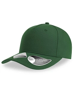 5 panelová baseballová kšiltovka bottle green model 22479025 - Atlantis Headwear