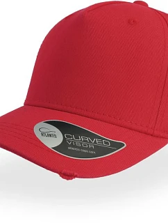 Atlantis Headwear Cargo 5 panelová kšiltovka "Cargo" 33.8030 red