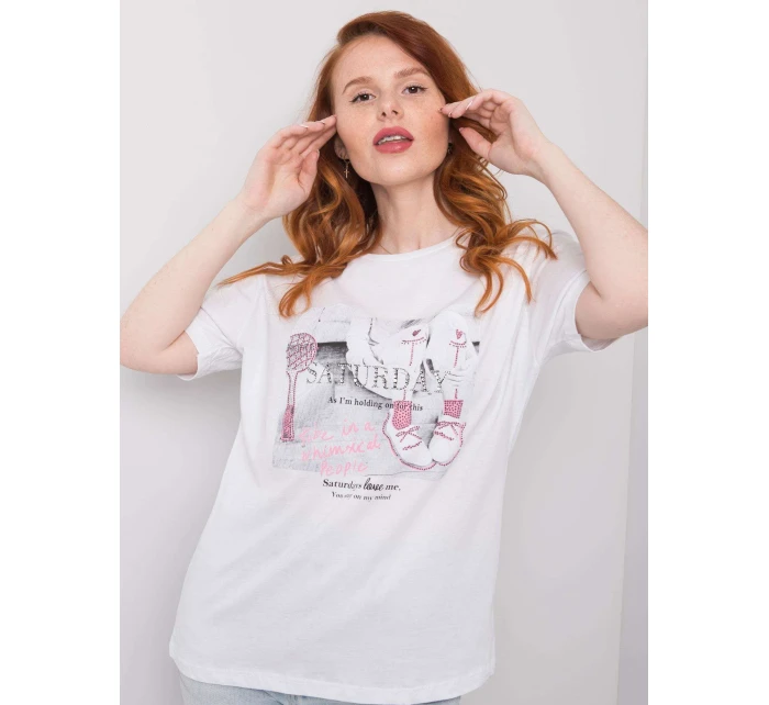 Tričko HB TS 3048.31P bílá