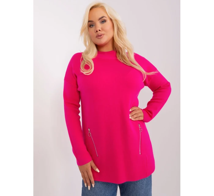 PM SW PM717 Svetr.20 fuchsií