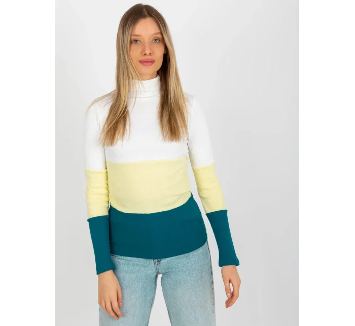 Dámská halenka RV BZ 8465 1.06P jasně žlutá - FPrice