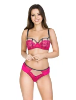 Dámská podprsenka BALCONETTE růžová model 20496539 - MEDIOLANO Dámská podprsenka BALCONETTE růžová model 20496539 - MEDIOLANO