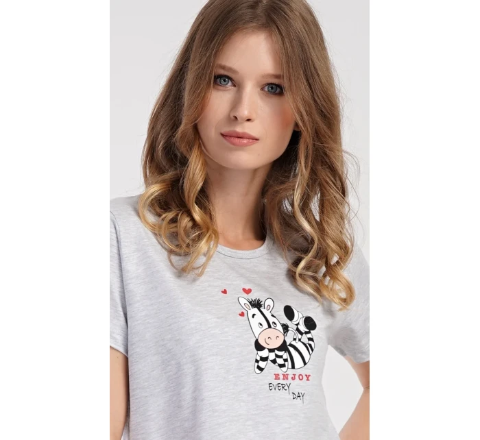 Dámské pyžamo šortky Zebra