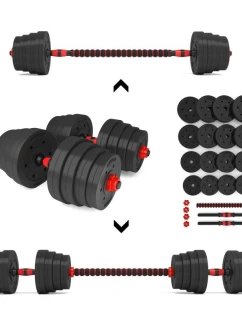 Činky-Strap 2 v 1 SGP30 HMS 30 kg