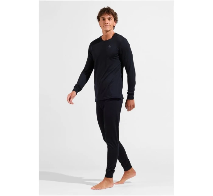 Odlo BL TOP tričko s výstřihem l/s MERINO 200 velikost M Black