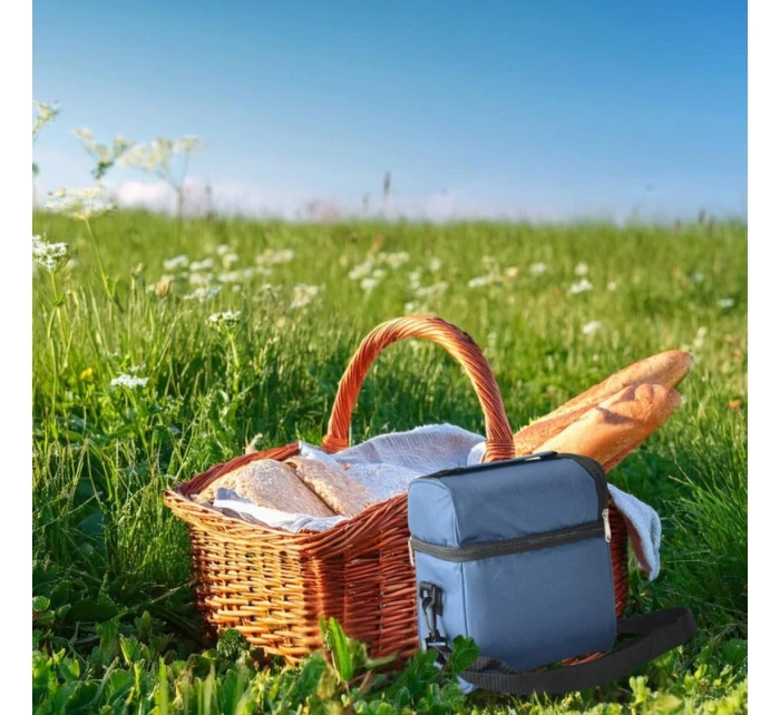 TERMOTAŠKA LUNCHBOX S LAHVÍ A 2 NÁDOBAMI REDCLIFFS MODRÁ