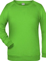 Daiber JN 793 Dámská raglánová mikina 02.0793 lime green