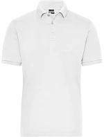 JN Pánské pracovní elastické bio polo Solid 02. white model 22531912 - Daiber JN Pánské pracovní elastické bio polo Solid 02. white model 22531912 - Daiber