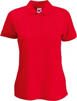Fruit of the Loom Lady-Fit 65/35 Polo Dámské piqué polo 16.3212 red