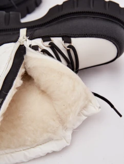 Dětské bílé sněhule model 21747735 - Boto