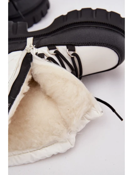 Dětské bílé sněhule model 21747735 - Boto Dětské bílé sněhule model 21747735 - Boto