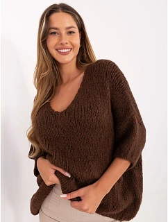 Jumper IT SW 7703.70 hnědý