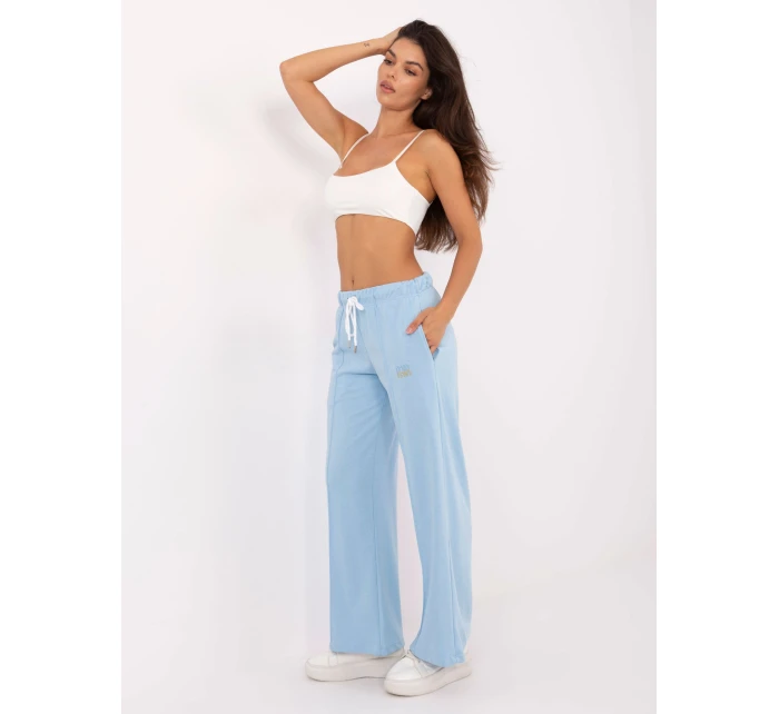 Spodnie RV DR model 21295531 jasny niebieski - FPrice Spodnie RV DR model 21295531 jasny niebieski - FPrice
