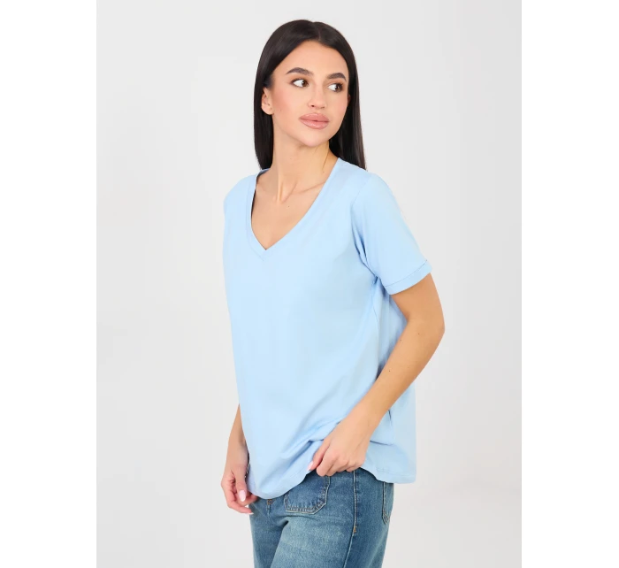 T shirt RV TS model 21888929 jasny niebieski - FPrice T shirt RV TS model 21888929 jasny niebieski - FPrice