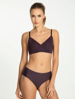 Spodní díl bikin Dark Plum Simple Classic - Julimex