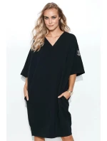Dámské šaty model 18856810 Černá - Makadamia