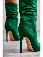 Boty na podpatku model 173773 Step in style Boty na podpatku model 173773 Step in style