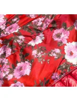 Červená oboustranná dámská bunda model 17217551 - MINORITY Červená oboustranná dámská bunda model 17217551 - MINORITY