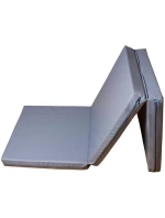 SKLÁDACÍ GYMNASTICKÁ MATRACE ŠEDÁ 180CM BENCHK