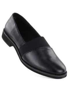 Dámské černé polobotky Jezzi RMR25128