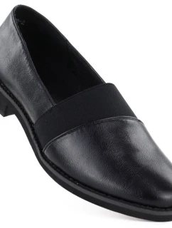 Dámské černé polobotky Jezzi RMR25128