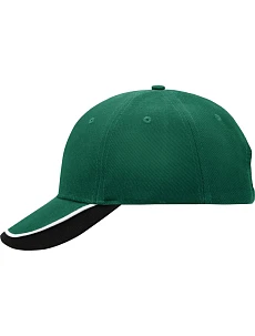 Daiber MB 49 Kšiltovka s tříbarevným kšiltem 03.0049 dark green/white/black
