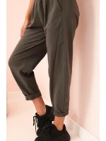 Kraťasy s kapsami Summer Punto tmavě khaki