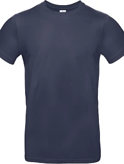 B&C #E190 Tričko z těžké bavlny 01.003T navy blue