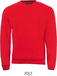 SOL'S Spider Unisex mikina 25.1168 red
