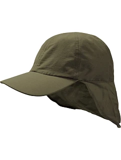 6 panelová kšiltovka s ochranou krku olive model 22479261 - Atlantis Headwear