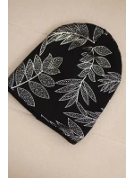 Dámská zimní čepice z vlny s dvojitým ohrnovacím lemem K426 oranžová