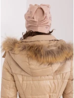 Czapka AT CZ model 19014883 jasny różowy - FPrice