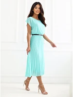 Šaty DHJ SK 8839 1,23X mátová Šaty DHJ SK 8839 1,23X mátová