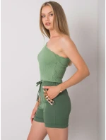 Šortky DHJ SN 13260.38P khaki Šortky DHJ SN 13260.38P khaki