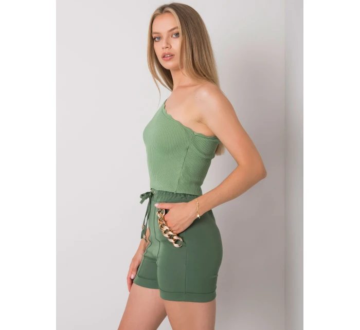 Šortky DHJ SN 13260.38P khaki Šortky DHJ SN 13260.38P khaki