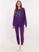 Sada EM KMPL model 20806590 tmavě fialová - FPrice Sada EM KMPL model 20806590 tmavě fialová - FPrice